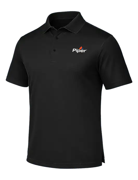 CornerStone Black Select Snag-Proof Polo w/Piper Logo