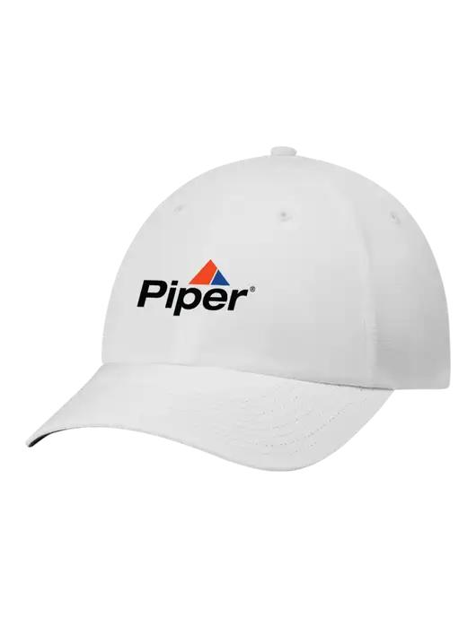 Richardson Relaxed Performance Lite White Cap w/Piper Logo