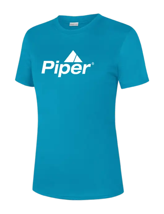  Womens Sapphire PosiCharge Competitor Tee w/Piper Logo