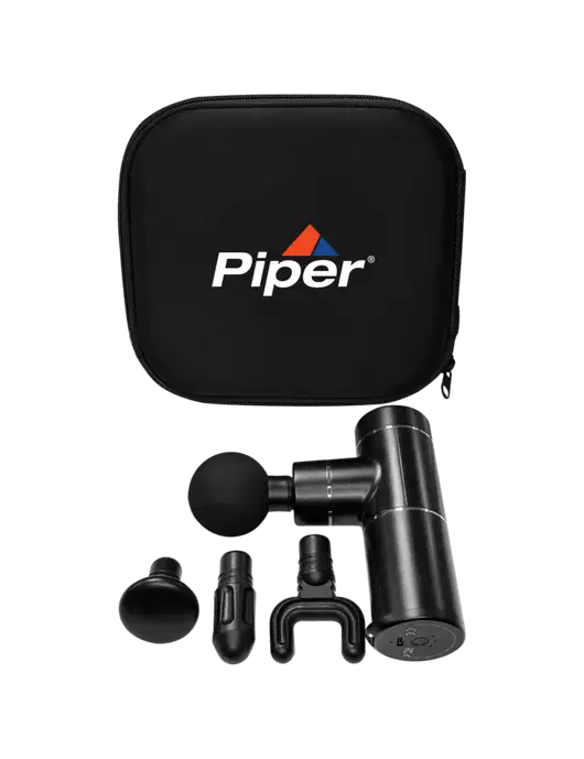 Muscle Revive Handled Massage Gun w/Piper Logo