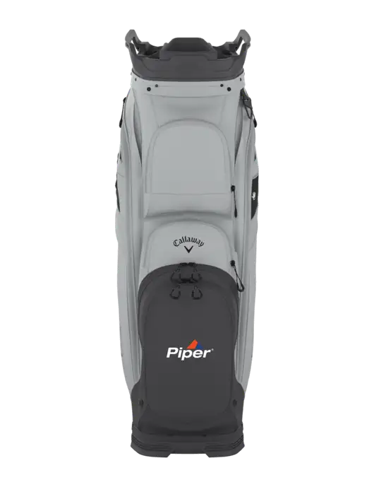 Callaway Org 14 Light Grey Cart Golf Bag  w/Piper Logo