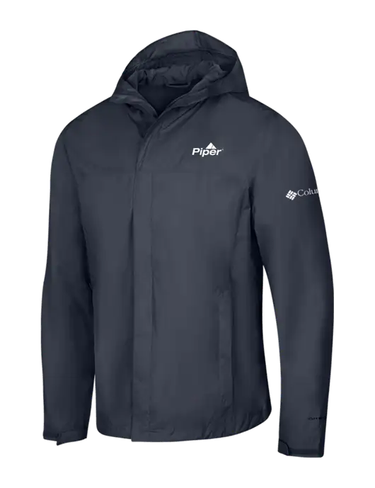 Columbia Navy Watertight II Jacket w/Piper Logo