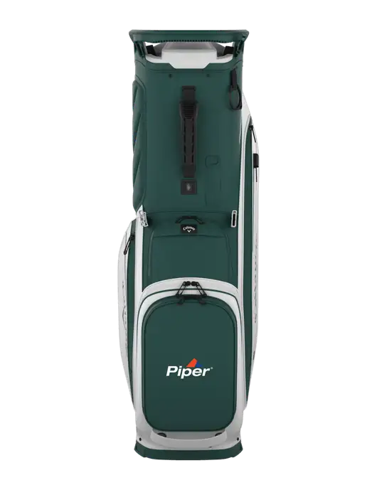 Callaway Fairway 14 Dark Green/White Stand Golf Bag w/Piper Logo