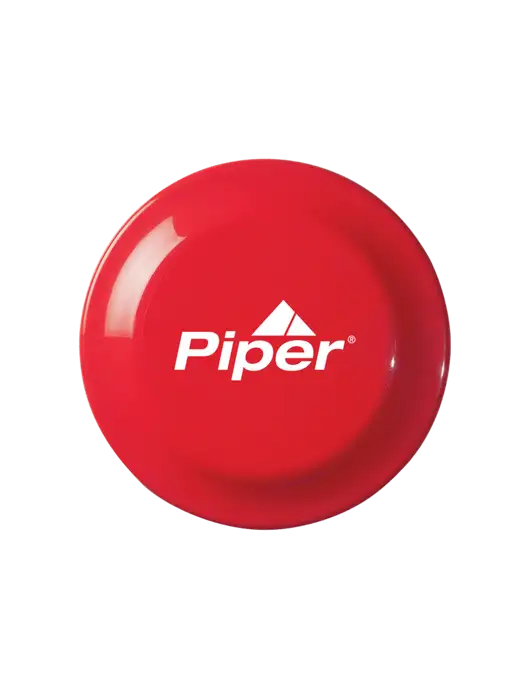 Fun Red Flying Disc w/Piper Logo
