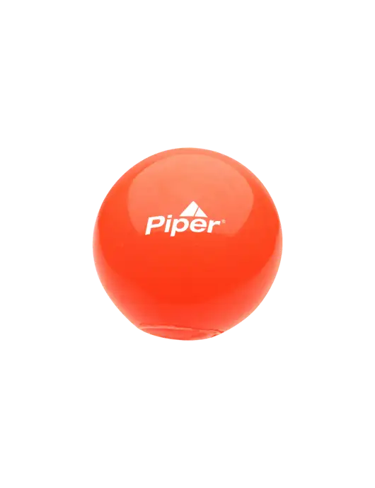 Light Up Red Bounce Ball w/Piper Logo