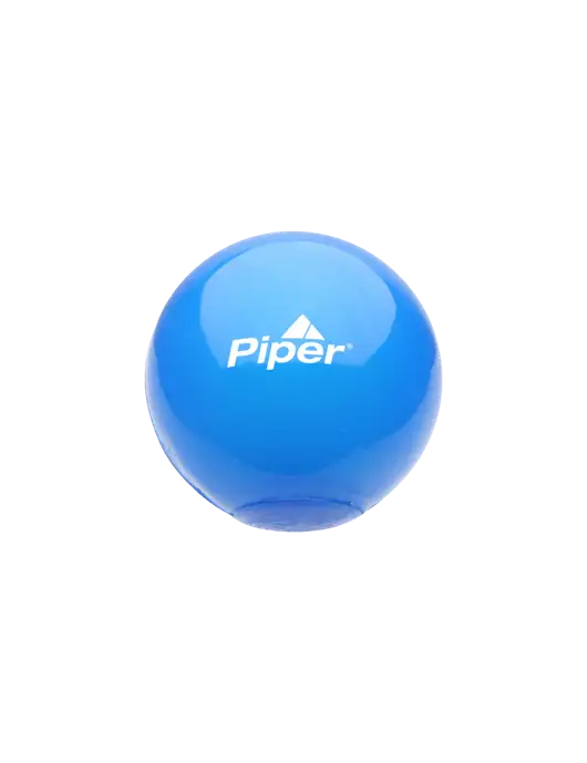 Light Up Light Royal Blue Bounce Ball w/Piper Logo