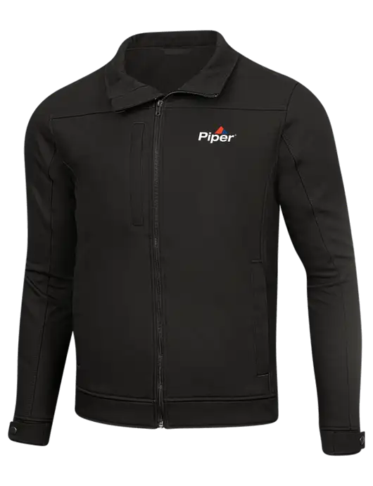 Cornerstone Black Duck Bonded Soft Shell Jacket w/Piper Logo