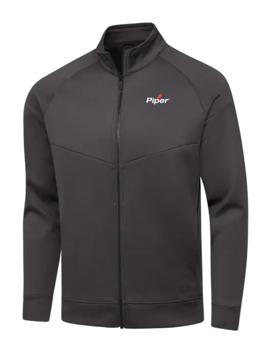 OGIO Dark Grey Endurance Modern Performance Full-Zip w/Piper Logo