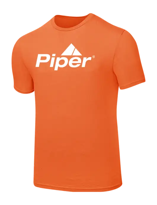 Seriously Soft Orange T-Shirt w/Piper Logo