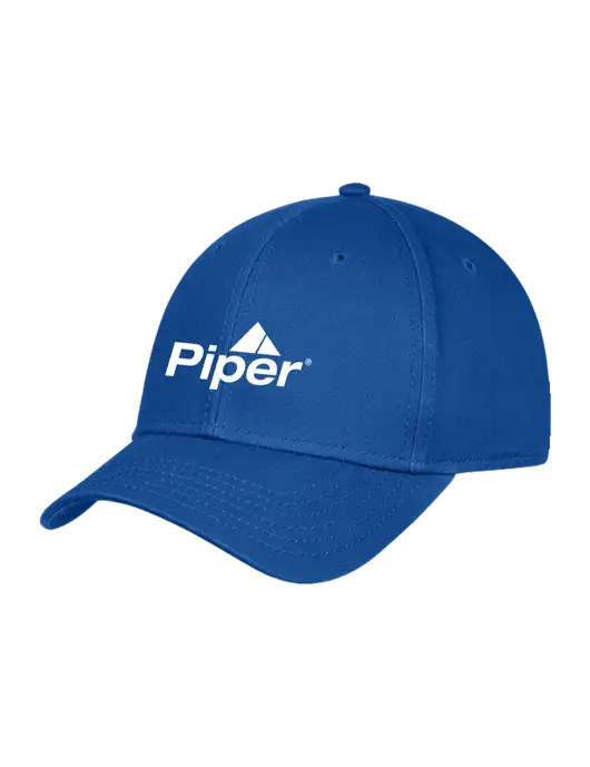 Royal Structured Cap Hook & Loop w/Piper Logo