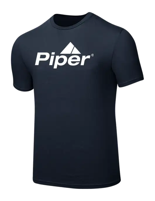 Seriously Soft Navy T-Shirt w/Piper Logo