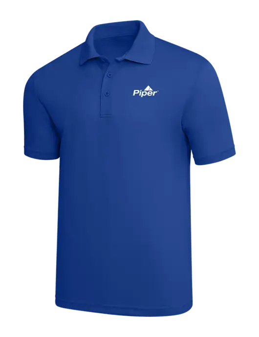 Dark Royal PosiCharge RacerMesh Polo w/Piper Logo