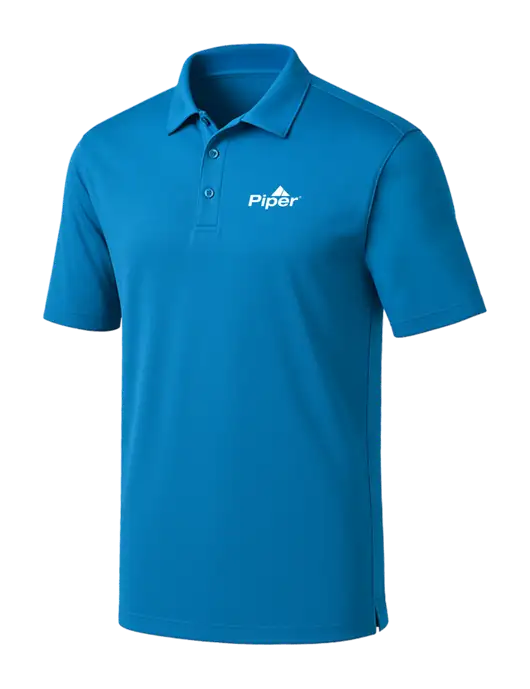 Royal Blue Silk Touch Performance Polo w/Piper Logo