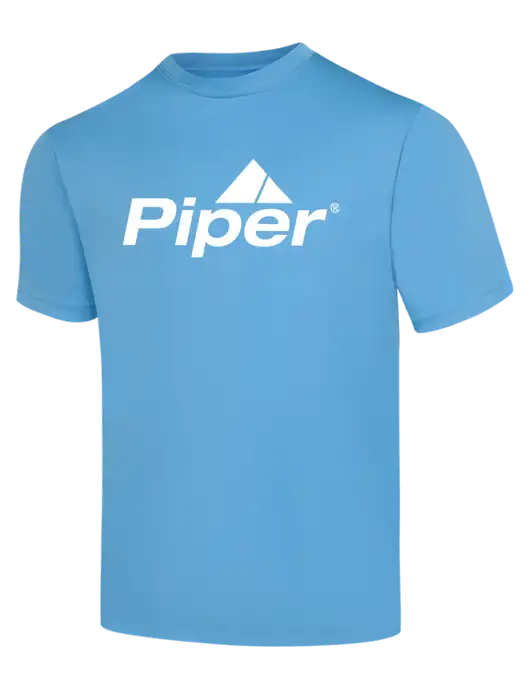 Carolina Blue PosiCharge Competitor Tee w/Piper Logo