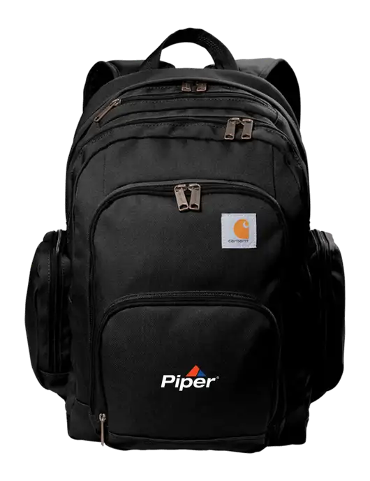 Carhartt Black Foundry Series Pro Backpack w/Piper Logo