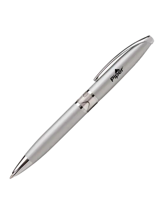 Illusion Silver Pen - Black Ink w/Piper Logo