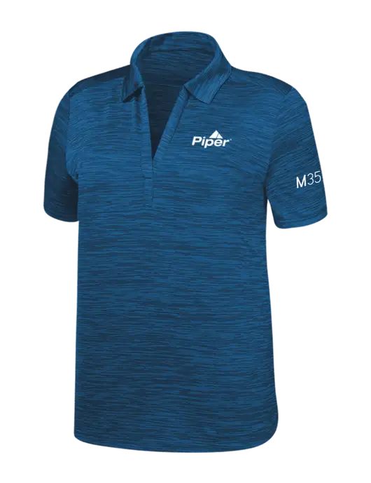 Callaway Womens Medium Slate Blue Broken Stripe w/M350 Logo, Piper Logo