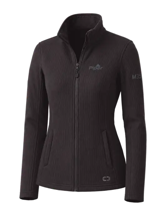 OGIO Blacktop Womens Grit Fleece Jacket w/M350 Logo, Piper Logo