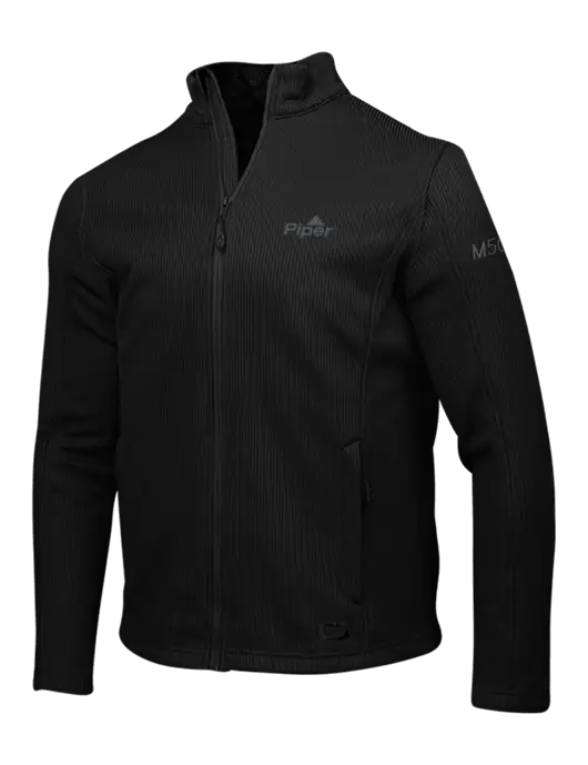 OGIO Blacktop Grit Fleece Jacket w/M500 Logo, Piper Logo