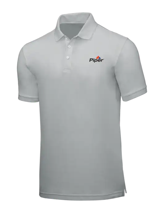 Light Grey Core Classic Pique w/Piper Logo