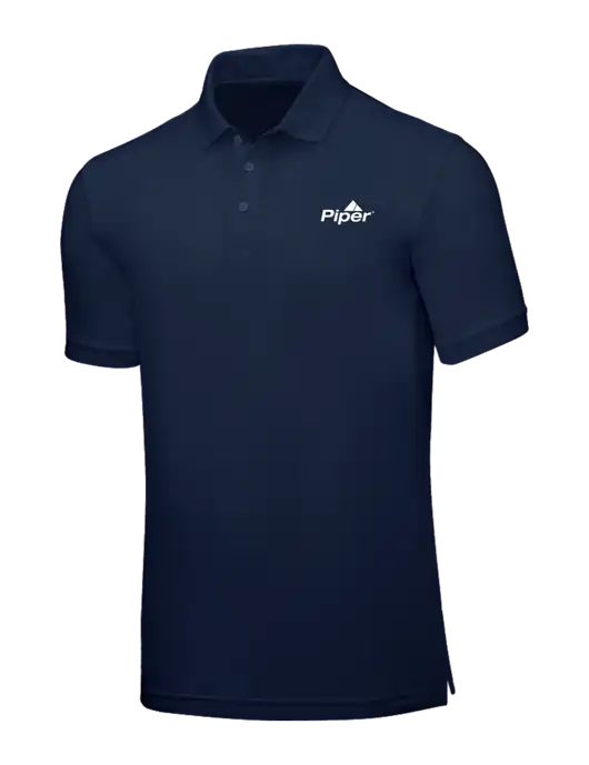 Navy Blue Core Classic Pique w/Piper Logo