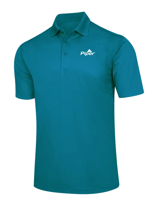 Dark Sapphire Micropique Sport-Wick Polo w/Piper Logo