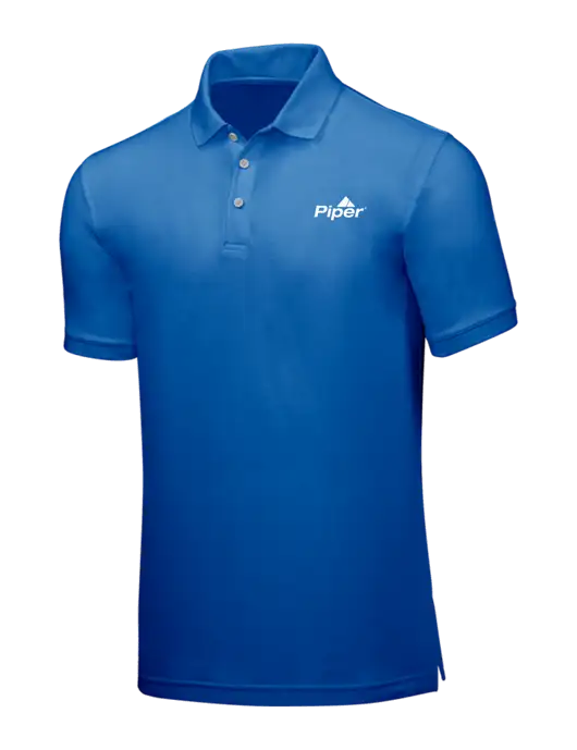 Dark Royal Core Classic Pique w/Piper Logo
