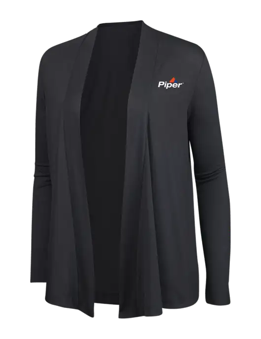 Smoke Grey Womens Concept Cardigan w/Piper Logo