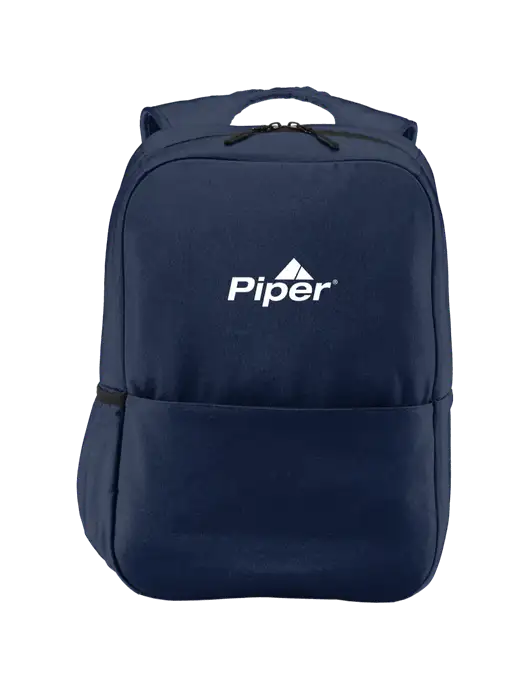 Access Square Laptop River Blue Navy Backpack w/Piper Logo