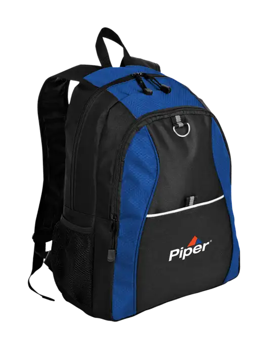 Honeycomb Twilight Blue/Black Backpack w/Piper Logo