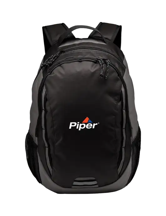 Ridge Charcoal/Dark Charcoal Laptop Backpack w/Piper Logo