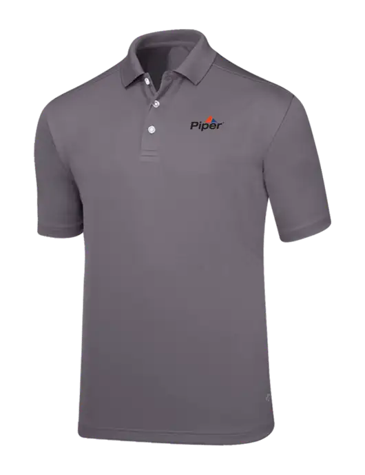 Callaway Core Medium Grey Performance Polo w/Piper Logo