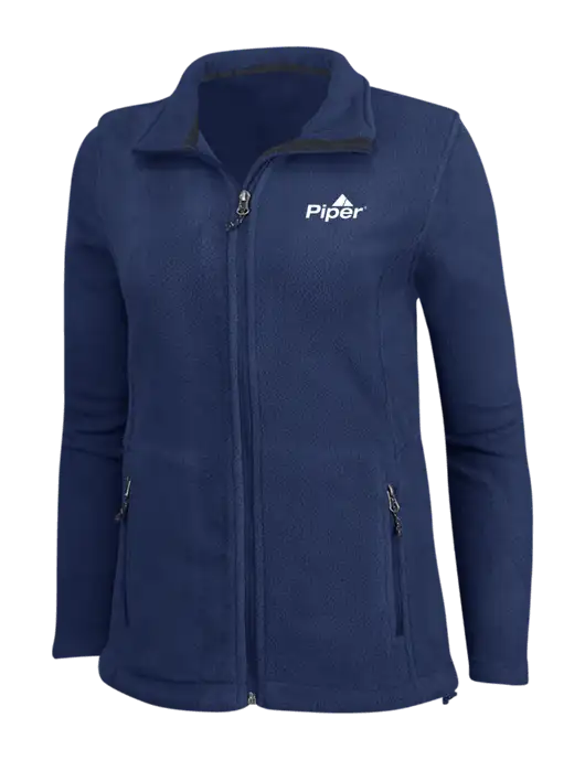 The Piper Vest Stripe - Navy main image 1