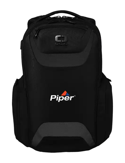 OGIO Black Charcoal Connected Pack w/Piper Logo