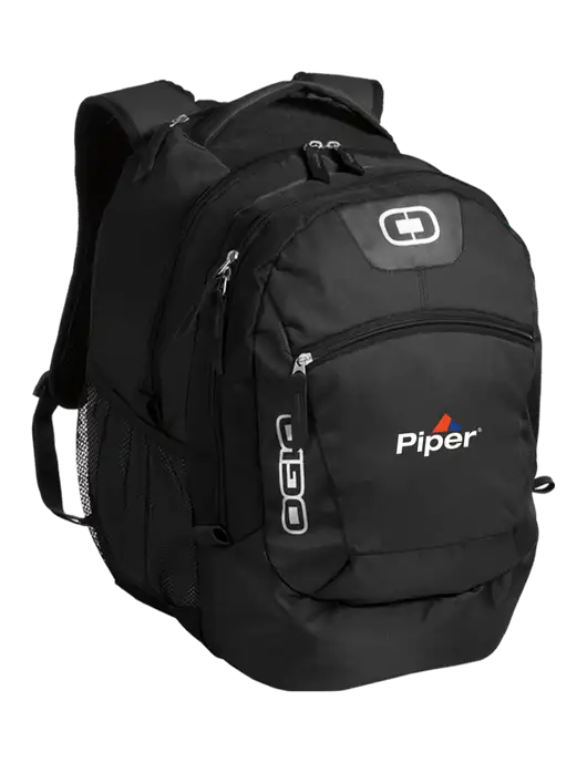 OGIO Black Rogue Pack
 w/Piper Logo