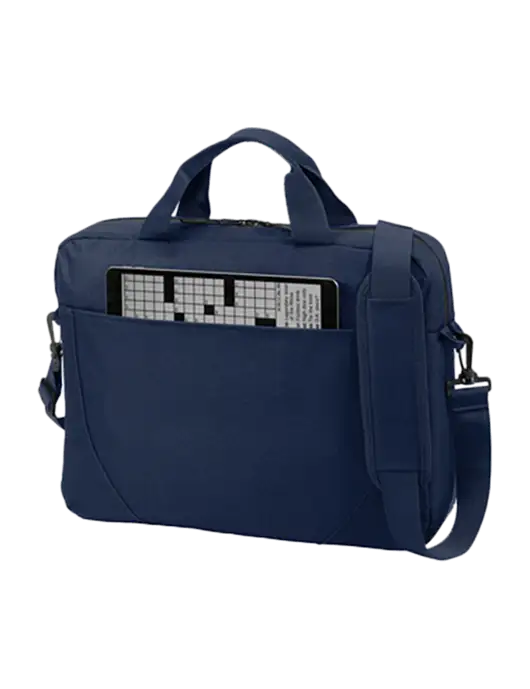 Access River Blue Navy Briefcase w/Piper Logo