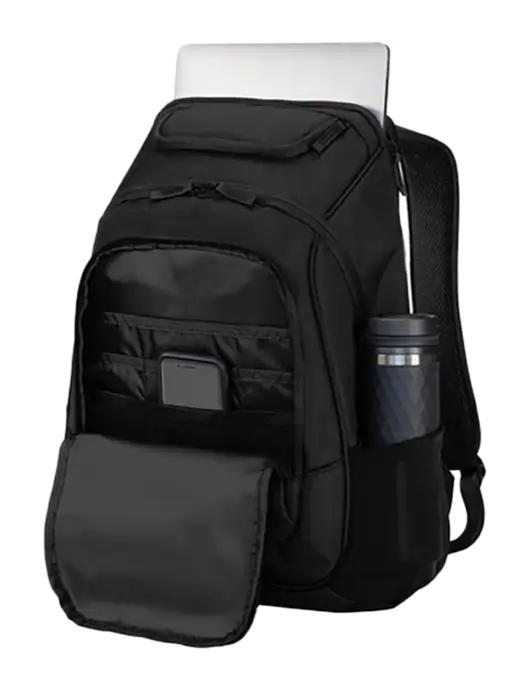 Executive Black Laptop Backpack w/Piper Logo